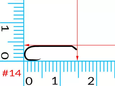 Hooks hotfly LONG SHANK UNIVERSAL barbless - 25 pc.