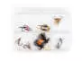 Flies selection hotfly TROUT ESSENTIAL BL - 12 barbless flies with box