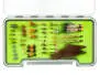 Flies selection hotfly TROUT UNIVERSAL BL - 48 barbless flies with box