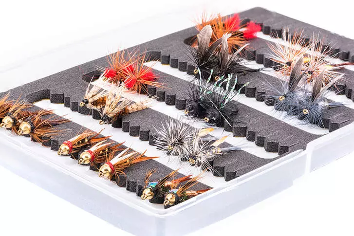 Flies selection GRAYLING STANDARD - 24 flies with box