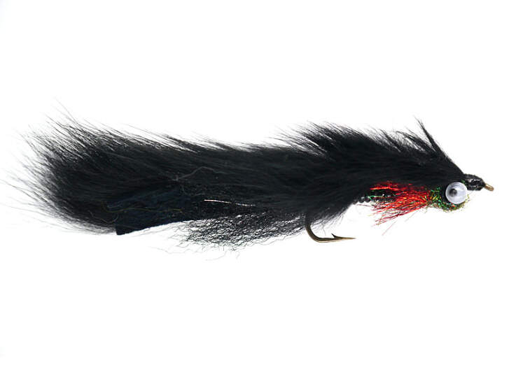 6 Mosche Streamer Pesca A Mosca Coffey's Sparkle Minnow #4 - Giallo/oliva/bianco
