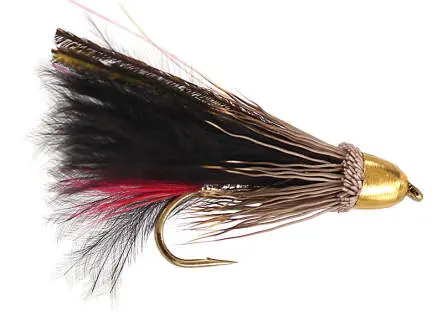 Black Muddler Marabou Conehead