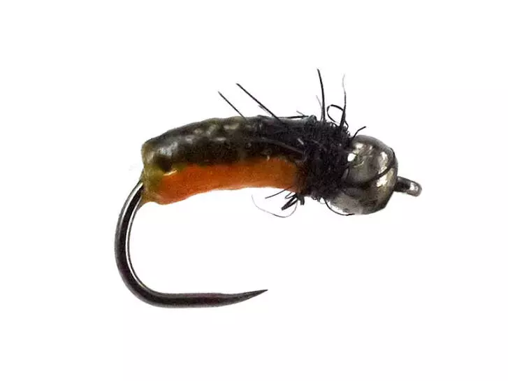 FC Small Nymph Olive Orange BL TG