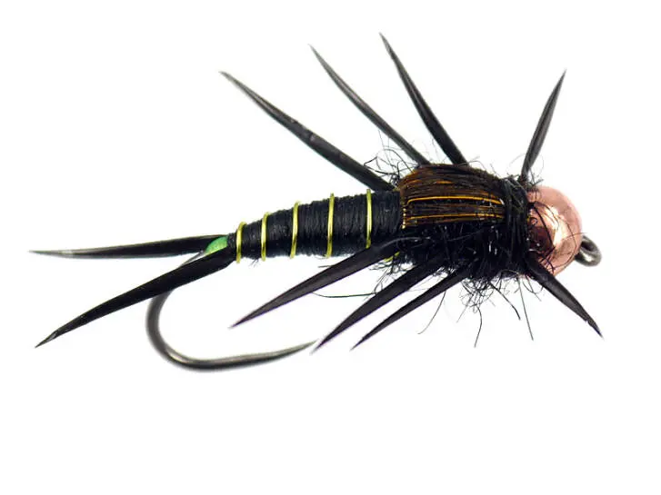 Black Elite Stonefly Nymph TG BL