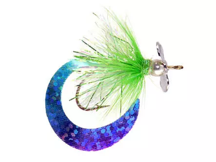 Chartreuse Wiggle Tail Monster