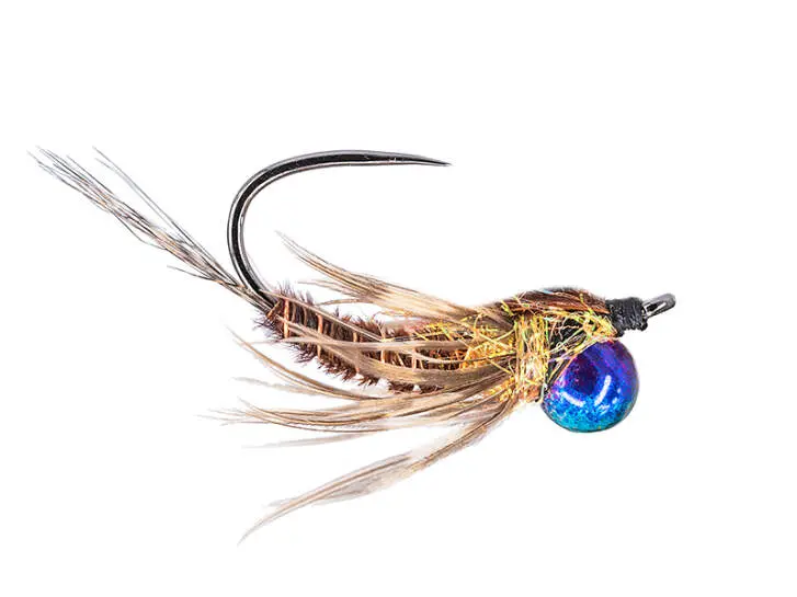 Classic Jig Off Mayfly Nymph TG BL Brown