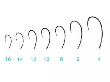 Hooks hotfly PUPA NYMPH barbless - 25 pc.