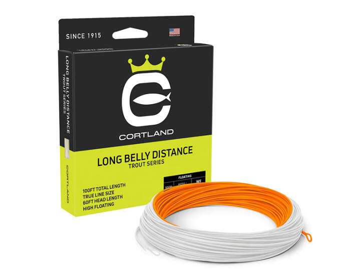 Fly line floating cortland LONG BELLY DISTANCE - WF