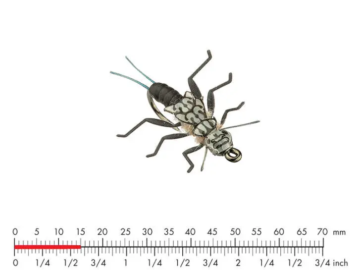 Tungsten Stonefly Nymph 4 Black