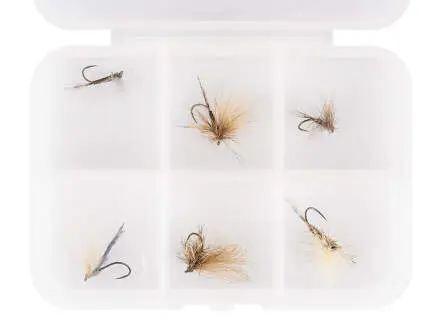 Flies selection hotfly CDC ESSENTIAL V1 LTD - 6 barbless...