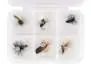 Flies selection hotfly TERRESTRIAL ESSENTIAL LTD - 6 barbless flies with box