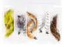 Flies selection hotfly CONEHEAD STREAMER - 10 barbless flies with box