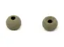 Tungsten beads - MATT OLIVE - 10 pc. - 4,6 mm