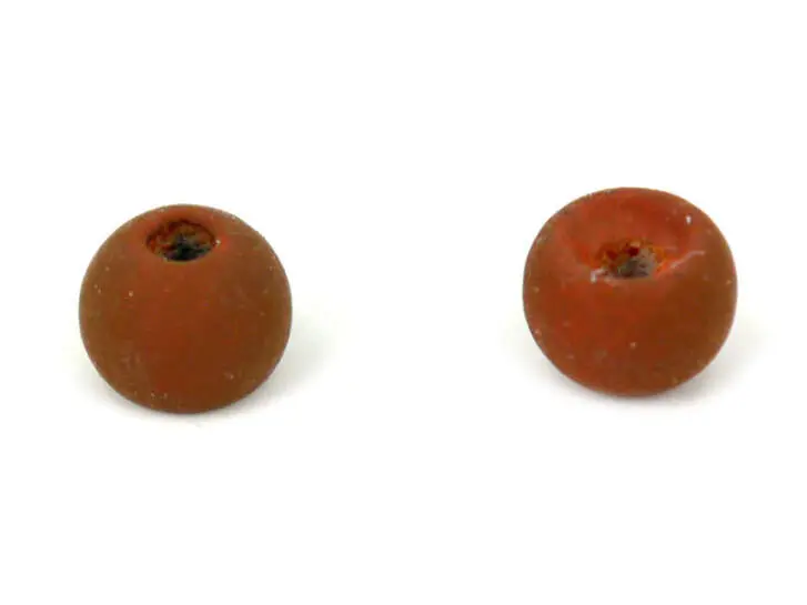 Tungsten beads - MATT BROWN - 10 pc.
