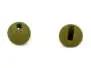 Tungsten beads slotted - MATT OLIVE - 100 pc.