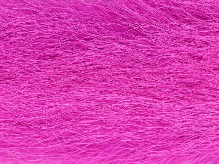 WHOLE CALF TAIL PREMIUM hotfly - fluo pink