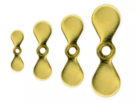 Propeller spinfly TURBOPROP hotfly - GOLD - 20 pc.