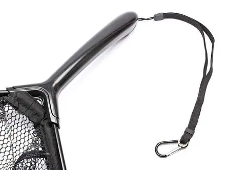 Aluminum landing net with integrated magnetic release R jmc