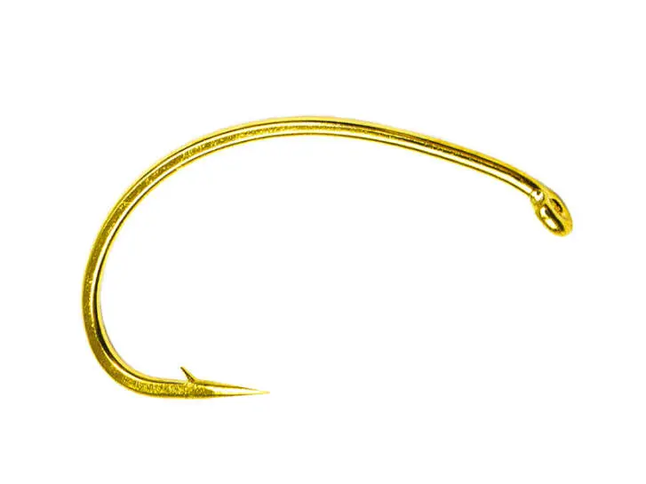 Hooks hotfly SHRIMP PUPA KLINKHAMER 1x fine - GOLD FINISH - 25 pc. - 20