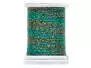 GLITTER THREAD textreme - 230 den - 35 m - green rainbow