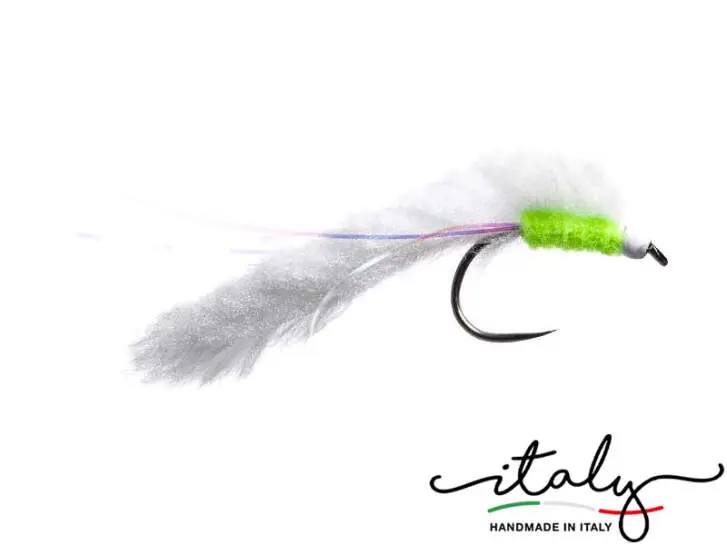 BH Eggstasty Streamer White Chartreuse BL
