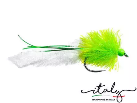 BH Eggstasty Plus Streamer White Chartreuse BL