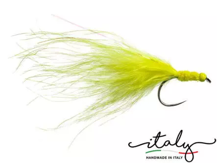 BH Competiton Wooly Bugger Fluo Yellow BL