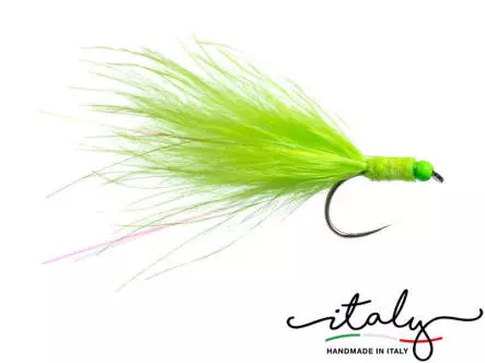 BH Competiton Wooly Bugger Fluo Chartreuse BL