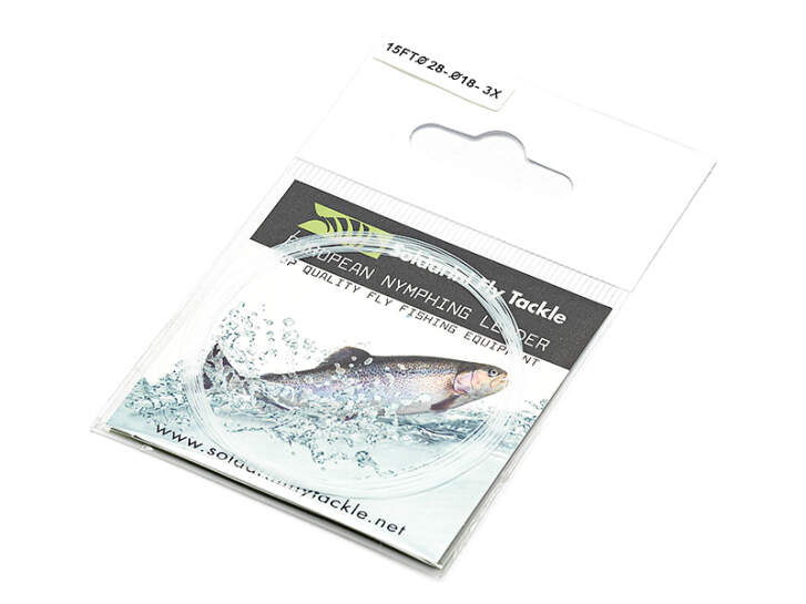 Tapered leader sft EURO NYMPH LEADER THIN - 15 ft