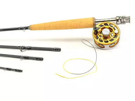 Kit EUROPEAN NYMPHING PRO hotfly with rod 10 # 2/3 + reel...