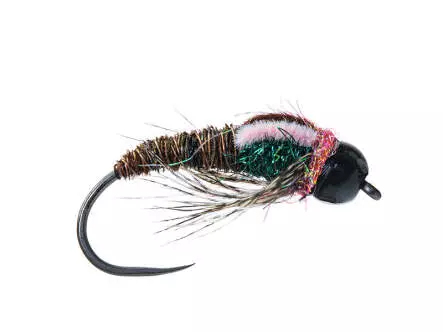 Natural Pheasant Tail Stonefly Nmph TG BL Pink