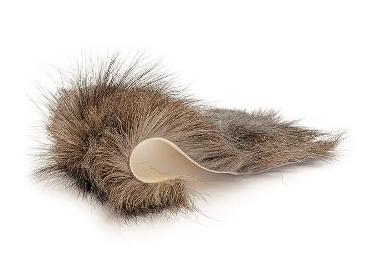 CHAMOIS HAIR PREMIUM SELECTED hotfly - ca. 12 x 25 cm - natural dark