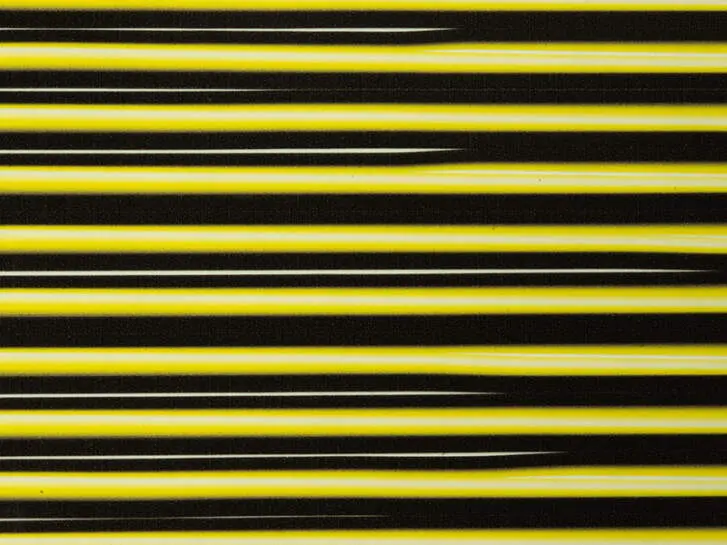 TAPERED SYNTHETIC QUILL hotfly - yellow