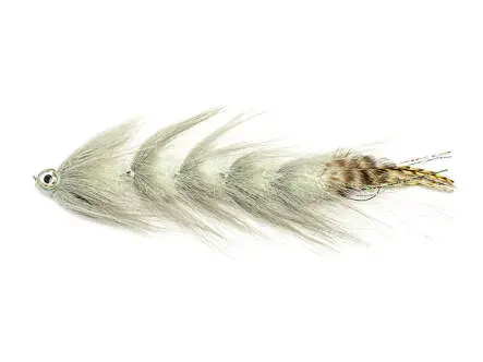Articulated XXL Pike & Taimen Streamer 25 cm Grey