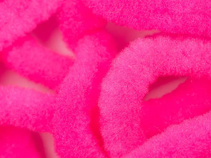 MOP FLY CHENILLE hotfly - 4 mm - 200 cm - fluo pink