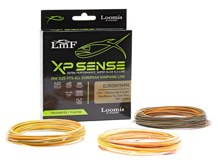 Fly line floating XP SENSE EURO NYMPH 0,56 mm lmf