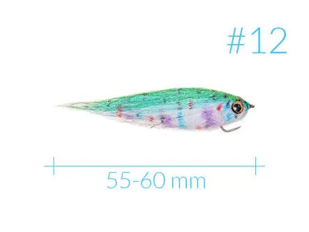 Weighted HP Minnow Streamer Trout V1 BL