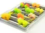 Flies selection hotfly LAKE PLUS V2 - 18 barbless flies with box
