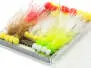 Flies selection hotfly LAKE PLUS V3 - 18 barbless flies with box