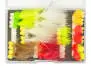 Flies selection hotfly LAKE PLUS V3 - 18 barbless flies with box