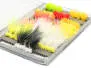 Flies selection hotfly LAKE EVOLUTION V3 - 36 barbless flies with box