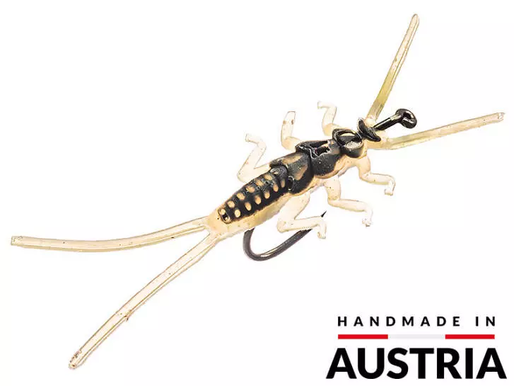 Stonefly Nymph - yellow - 45 mm