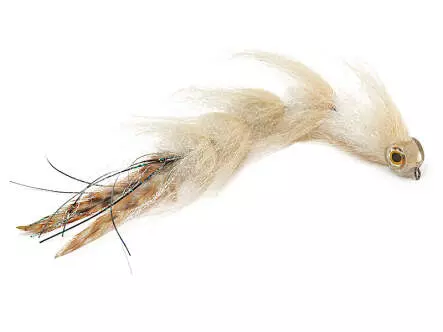 Articulated XXL Pike & Taimen Streamer 25 cm Tan