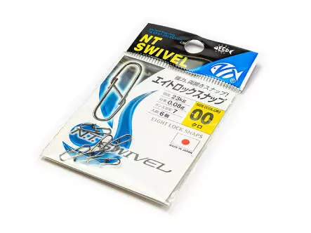 Snap NT SWIVEL EIGHT LOCK SNAP # 00 - 23 kg - 6 pc.