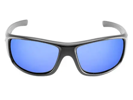 Polarized sunglasses MINNOW aqua - blue mirrored