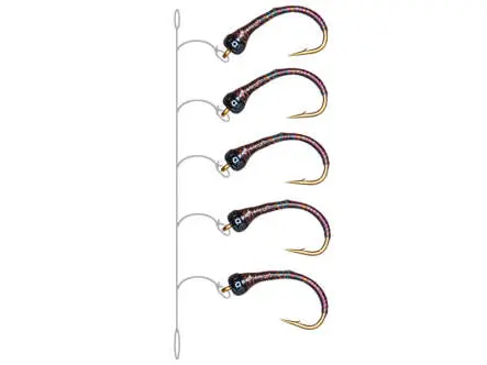 Coregonus line GLITTER RAINBOW BEAD
