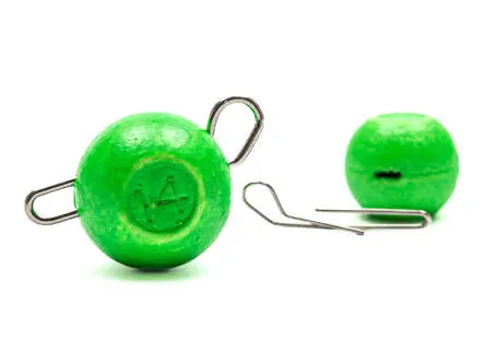 Cheburaska - FLUO GREEN - 6g (2 pc.)