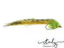 Large Marble Trout Zonker Olive Grizzly
