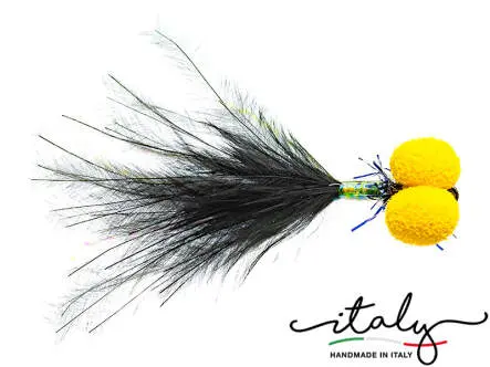 Shiny Marabou Booby Black