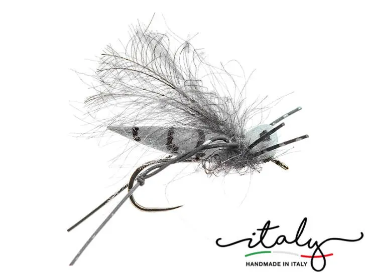 Legged Foam Hopper Grey